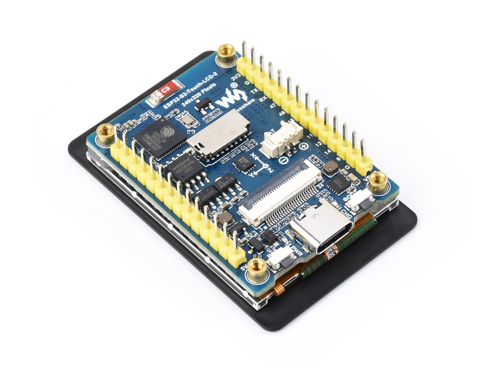 Waveshare ESP32-S3 2inch Capac - Lolin S3 recension och pris