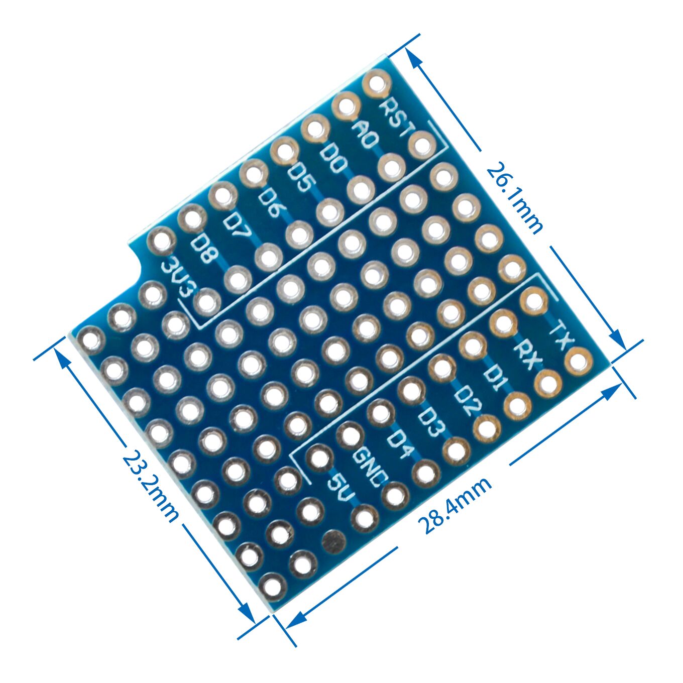 10PCS/LOT Breadboard Expansion - Wemos D1 recension och pris