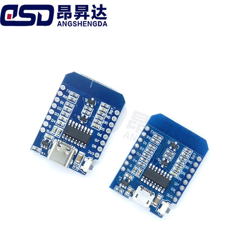 Wemos D1 Mini TYPE-C/MICRO USB - Nodemcuv2 recension och pris
