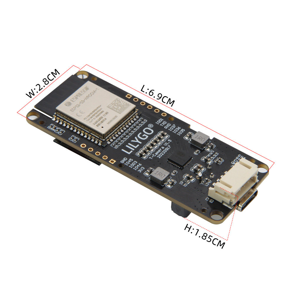LILYGO® T-Camera S3 ESP32-S3 E - Lolin S3 recension och pris