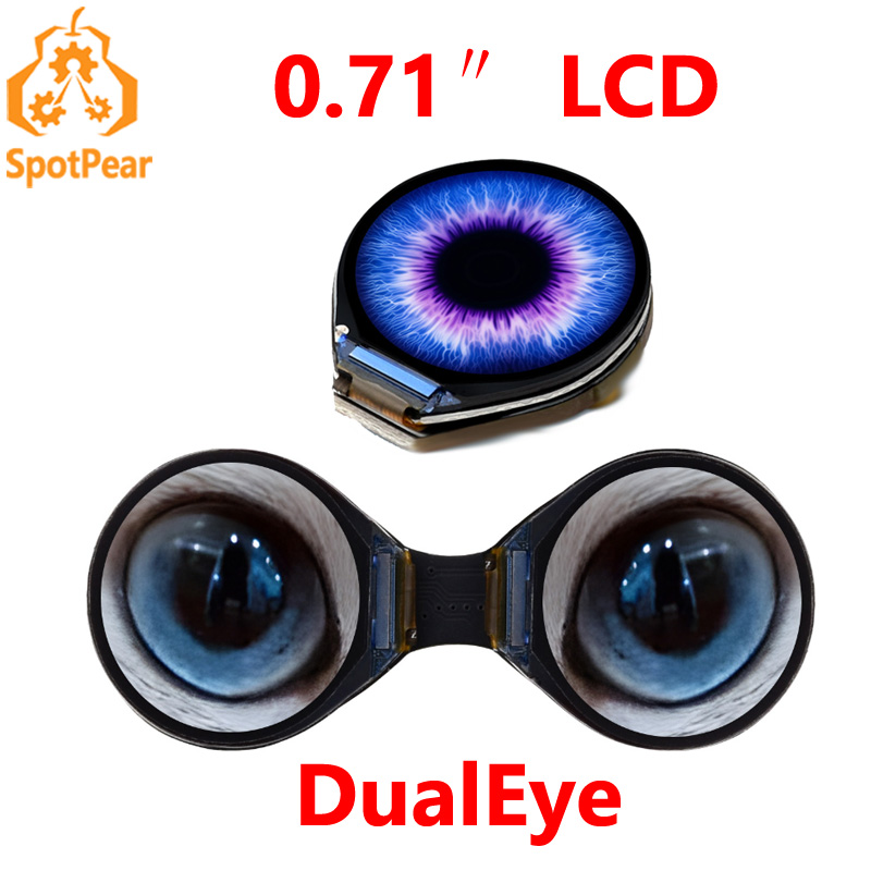Waveshare 0.71inch Double Eye  - Waveshare Esp32 recension och pris