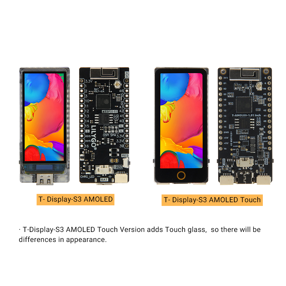 TTGO T-Display-S3 AMOLED ESP32 - Ttgo Tdisplay recension och pris