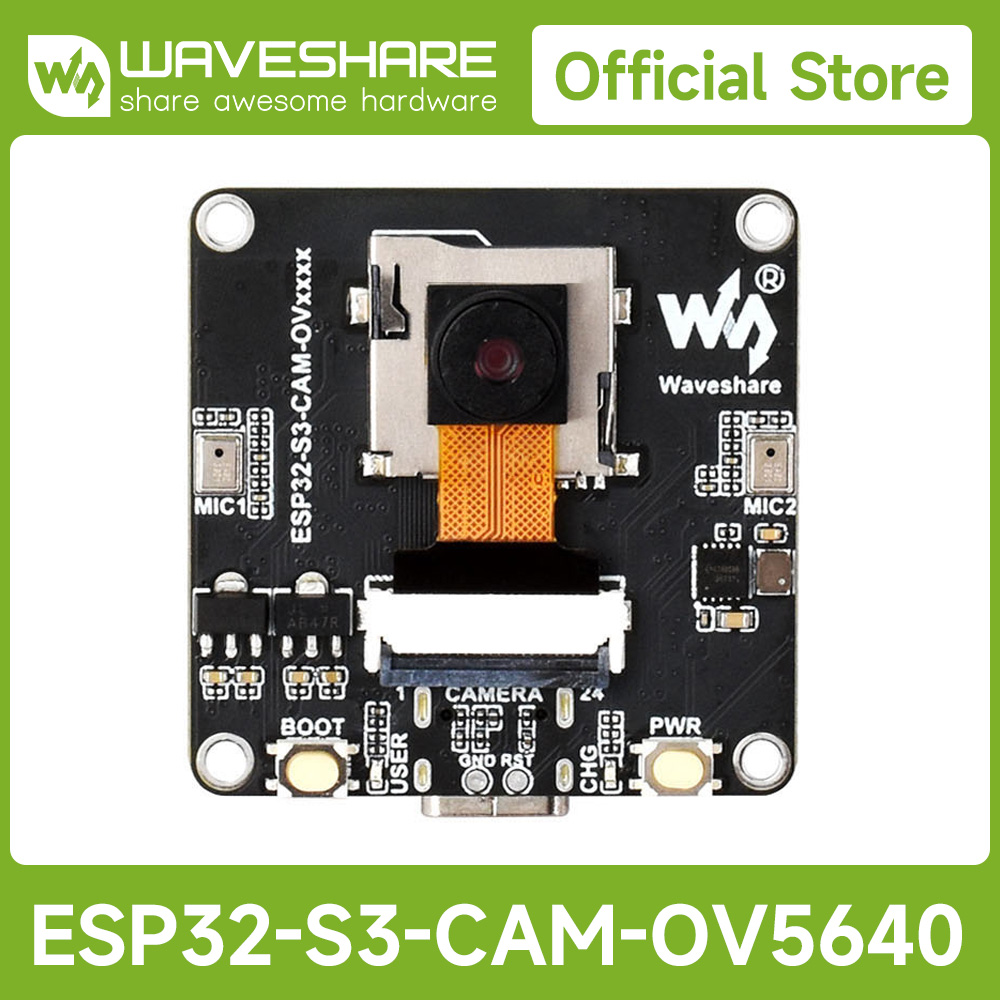 Waveshare ESP32-S3 AIoT Camera - Lolin S3 recension och pris
